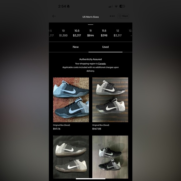 Nike Kobe 11 ‘Last Emperor’ Size 11 - Picture 7 of 7